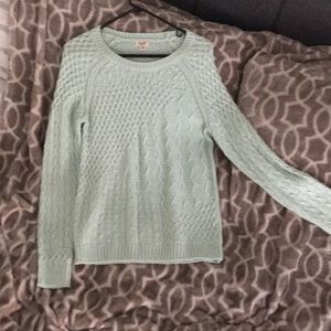 Teal sweater